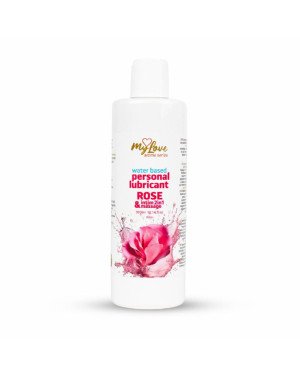 2в1 лубрикант та масажний гель - MyLove Aroma Series Intim&Massage Rose, 300 мл