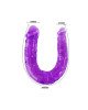 Двухсторонний фаллоимитатор - Double Dong Purple 30/263mm