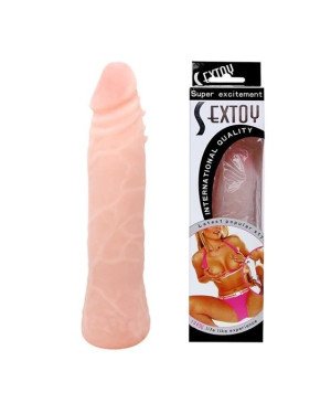 Фалоімітатор - Super Excitement Sextoy Fresh, 19 см