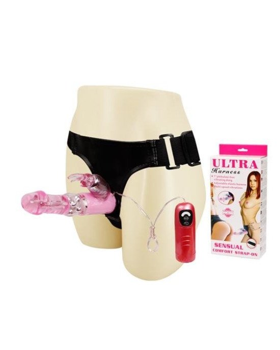 Страпон - Ultra Harness Vibrating Страпон - Ultra Harness Vibrating