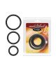 Набір ерекційних кілець - Cock & Ball Rings Rubber Set Набір ерекційних кілець - Cock & Ball Rings Rubber Set