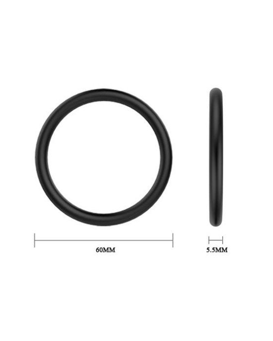 Набір ерекційних кілець - Cock & Ball Rings Rubber Set Набір ерекційних кілець - Cock & Ball Rings Rubber Set