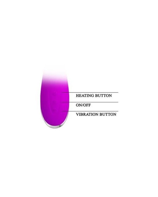 Вібратор - Pretty Love Wilbur Vibrator Pink With Heating