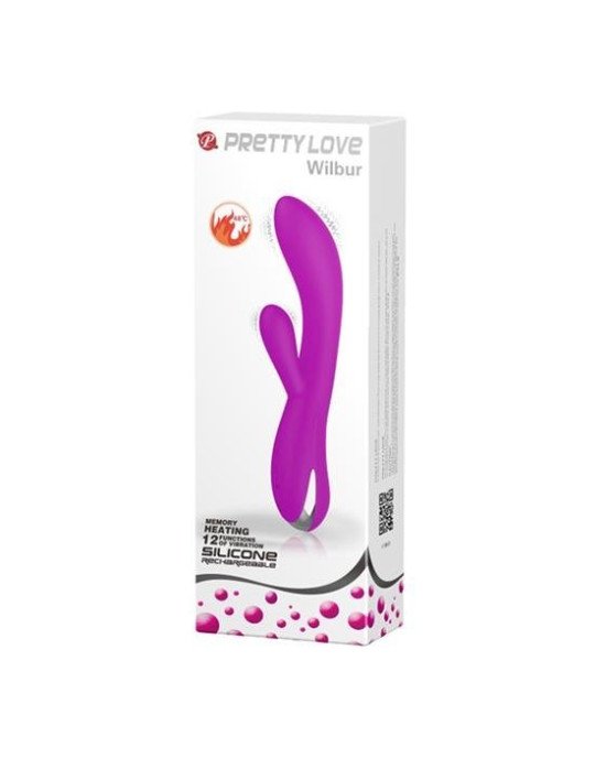 Вібратор - Pretty Love Wilbur Vibrator Pink With Heating