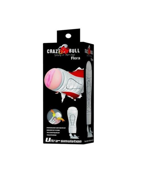 Мастурбатор - Crazy Bull Flora Black Мастурбатор - Crazy Bull Flora Black