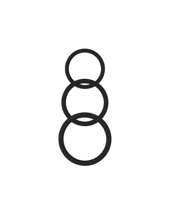 Ерекційні кільця - Get Lock Magnum Force Cock Ring Black