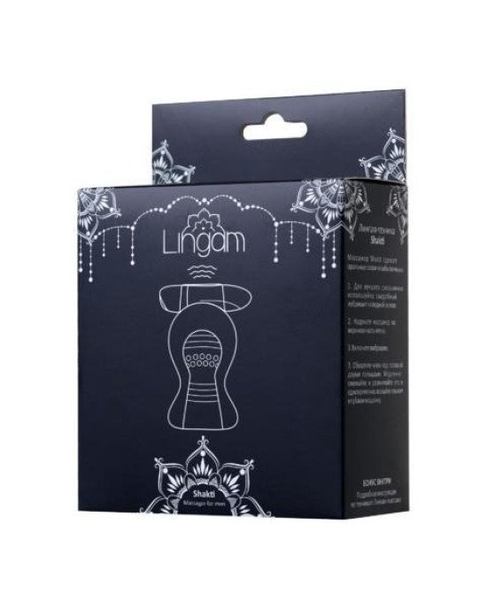 Мастурбатор нереалістичний Lingam By Toyfa Shakti, TPE, прозорий, 9 см Мастурбатор нереалістичний Lingam By Toyfa Shakti, TPE, прозорий, 9 см