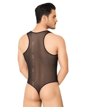 Чоловіче боді - Body 4609, black XL Чоловіче боді - Body 4609, black XL