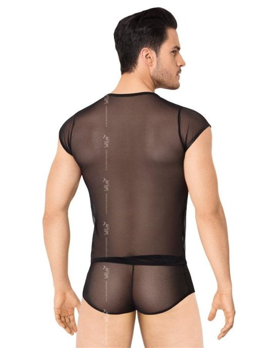 Комплект білизни - Shirt and Shorts 4608, black M/L Комплект білизни - Shirt and Shorts 4608, black M/L