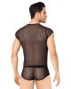 Комплект білизни - Shirt and Shorts 4608, black M/L Комплект білизни - Shirt and Shorts 4608, black M/L