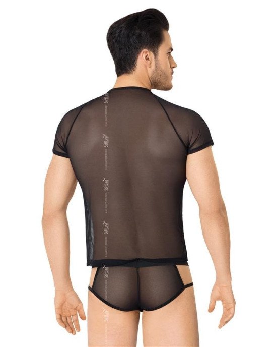 Комплект білизни - Shirt and Shorts 4607, black M/L Комплект білизни - Shirt and Shorts 4607, black M/L