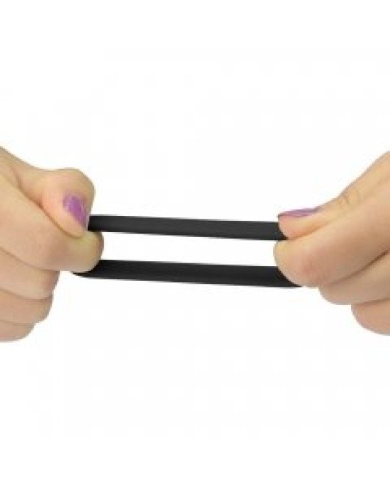 Ерекційні кільця - Power Plus Soft Silicone Pro Ring Black