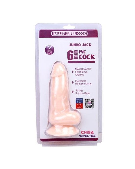 Фалоімітатор - Ballsy Super Cock Jumbo Jack 6 Фалоімітатор - Ballsy Super Cock Jumbo Jack 6