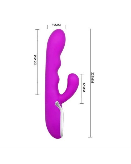 Вібратор - Pretty Love Crazy Vibrator Purple