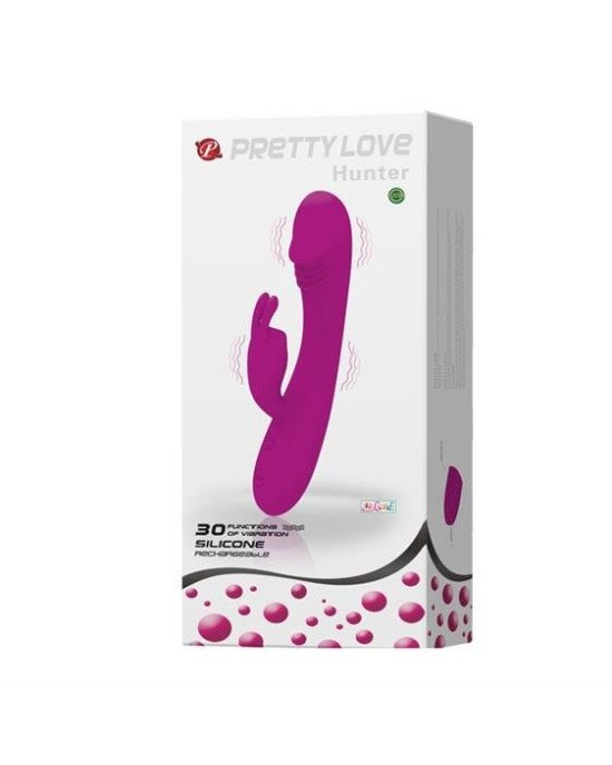 Вібратор - Pretty Love Hunter Vibrator Purple Вібратор - Pretty Love Hunter Vibrator Purple