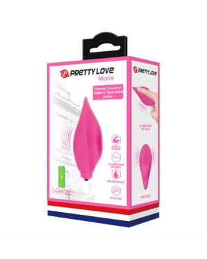 Кліторальний стимулятор - Pretty Love Nicole Clitoral Stimulator Magenta