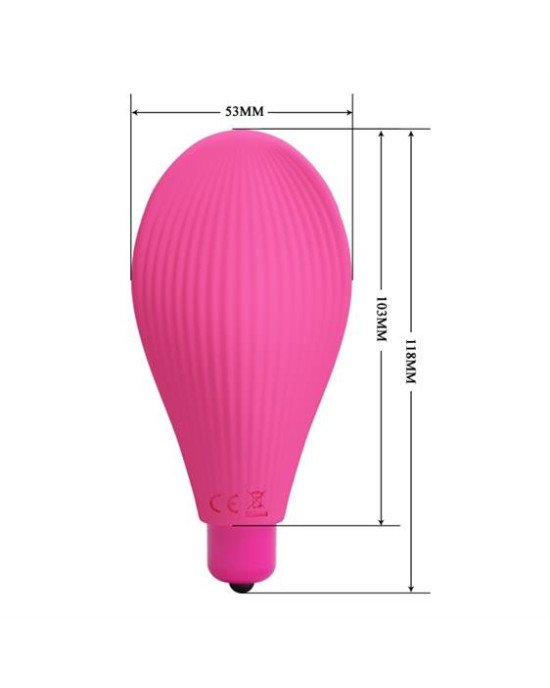 Кліторальний стимулятор - Pretty Love Nicole Clitoral Stimulator Magenta Кліторальний стимулятор - Pretty Love Nicole Clitoral Stimulator Magenta