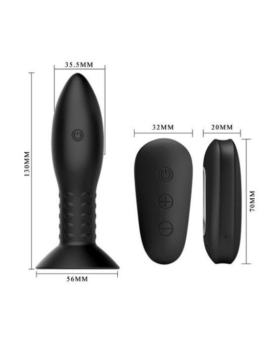 Анальна пробка - Mr.Play Rotation Beads Anal Plug