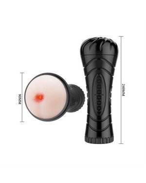 Мастурбатор - Pink Butt Vibrating Masturbator Cup Мастурбатор - Pink Butt Vibrating Masturbator Cup