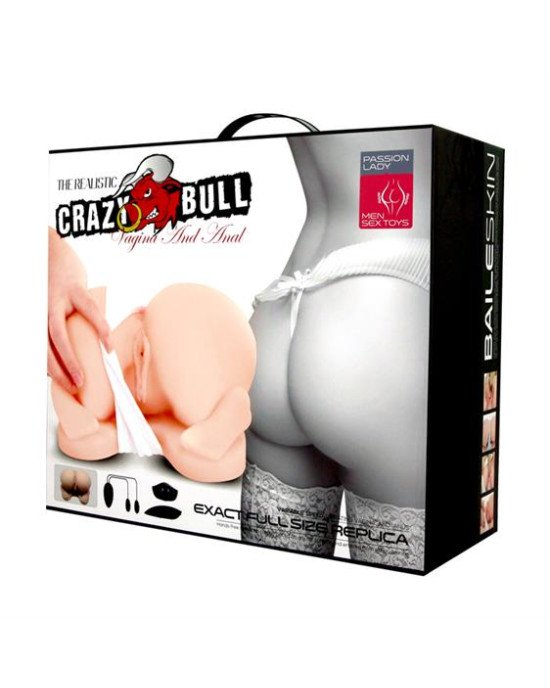 Мастурбатор - Crazy Bull Exact Full Size Replica Vagina And Anal Мастурбатор - Crazy Bull Exact Full Size Replica Vagina And Anal