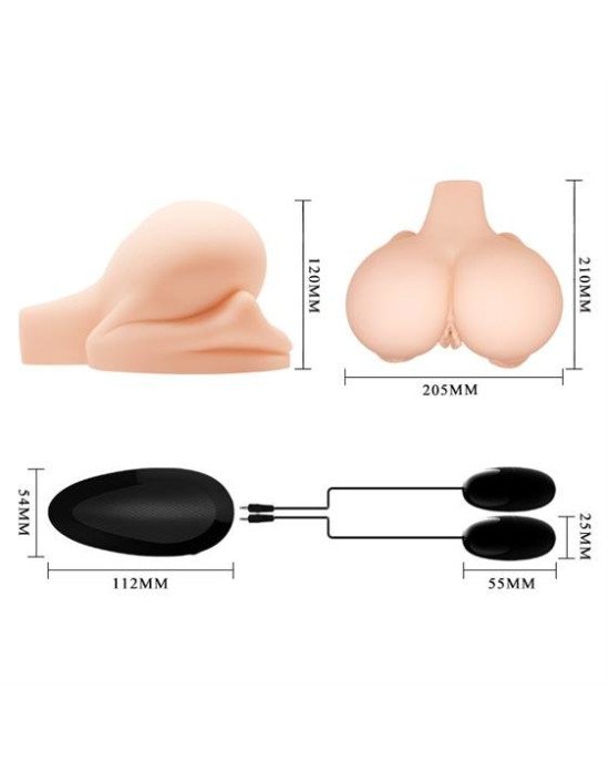Мастурбатор - Crazy Bull Exact Full Size Replica Vagina And Anal Мастурбатор - Crazy Bull Exact Full Size Replica Vagina And Anal