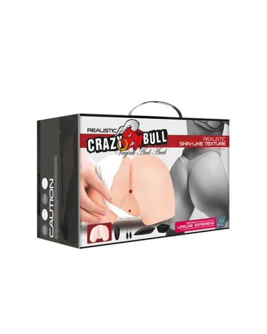 Мастурбатор - Crazy Bull Realistic Skin-Like Texture Vagina and Anal Мастурбатор - Crazy Bull Realistic Skin-Like Texture Vagina and Anal