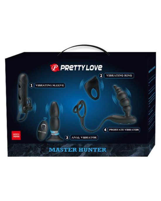 Секс набір - Pretty Love Master Hunter Set Секс набір - Pretty Love Master Hunter Set