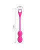Віброяйце - Pretty Love Elvira Balls Pink Віброяйце - Pretty Love Elvira Balls Pink