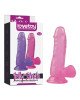 Фалоімітатор з мошонкою - Jelly Studs Crystal Dildo Small 6 Фалоімітатор з мошонкою - Jelly Studs Crystal Dildo Small 6