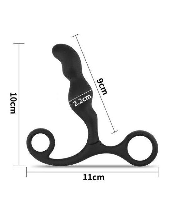 Масажер простати - Anal Indulgence Collection Ultimate Silicone P-Spot Teaser Black Масажер простати - Anal Indulgence Collection Ultimate Silicone P-Spot Teaser Black