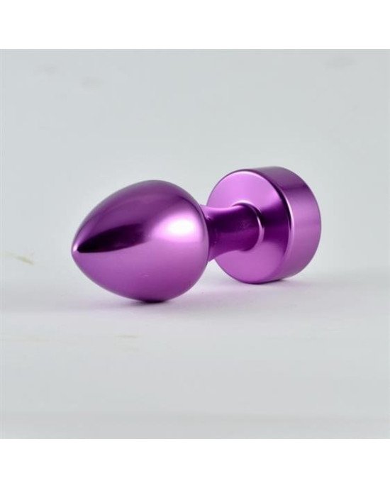 Анальна пробка - Heavy Metal Anal Plug Rosebud Aluminium Purple Анальна пробка - Heavy Metal Anal Plug Rosebud Aluminium Purple