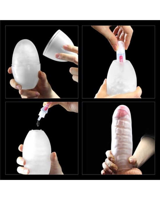 Мастурбатор - Traning Master Giant Egg Masturbator Purple Мастурбатор - Traning Master Giant Egg Masturbator Purple