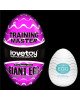 Мастурбатор - Traning Master Giant Egg Masturbator Purple Мастурбатор - Traning Master Giant Egg Masturbator Purple