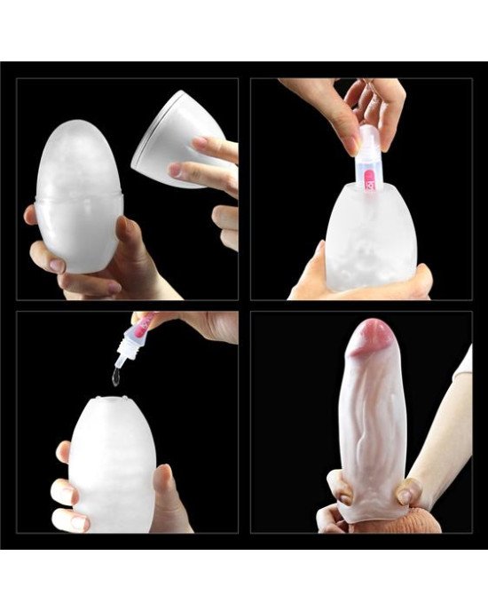 Мастурбатор - Traning Master Giant Egg Masturbator Blue Мастурбатор - Traning Master Giant Egg Masturbator Blue