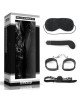 Набір БДСМ - Deluxe Bondage Kit (маска, вібратор, наручники, кляп) Набір БДСМ - Deluxe Bondage Kit (маска, вібратор, наручники, кляп)