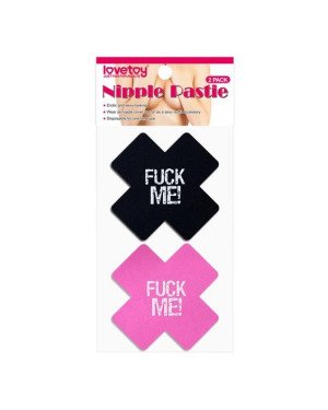 Пестіси - Fuck Me Cross Pattern Nipple Pasties (2 пари)