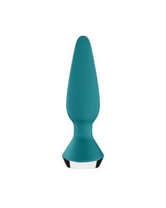Анальна пробка - Satisfyer Plug-Ilicious 1 Petrol (App) Анальна пробка - Satisfyer Plug-Ilicious 1 Petrol (App)