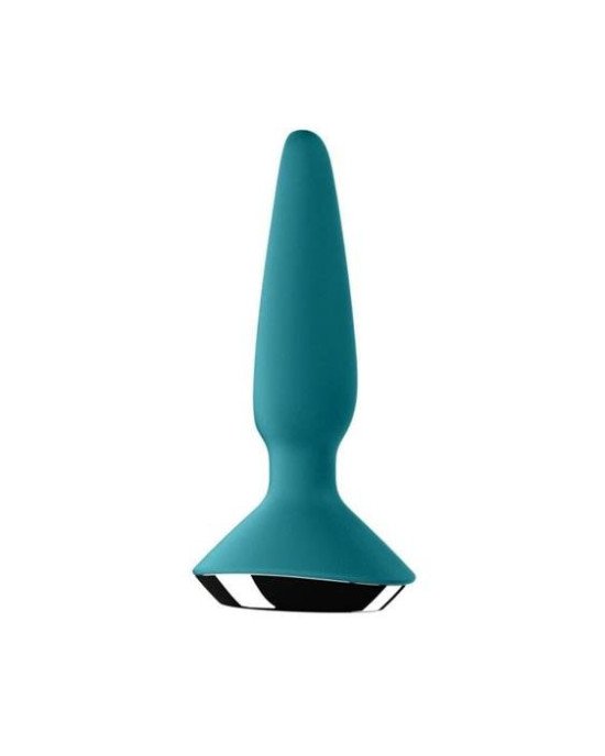 Анальна пробка - Satisfyer Plug-Ilicious 1 Petrol (App) Анальна пробка - Satisfyer Plug-Ilicious 1 Petrol (App)