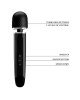 Вібромасажер - Pretty Love Charming Massager Black Вібромасажер - Pretty Love Charming Massager Black