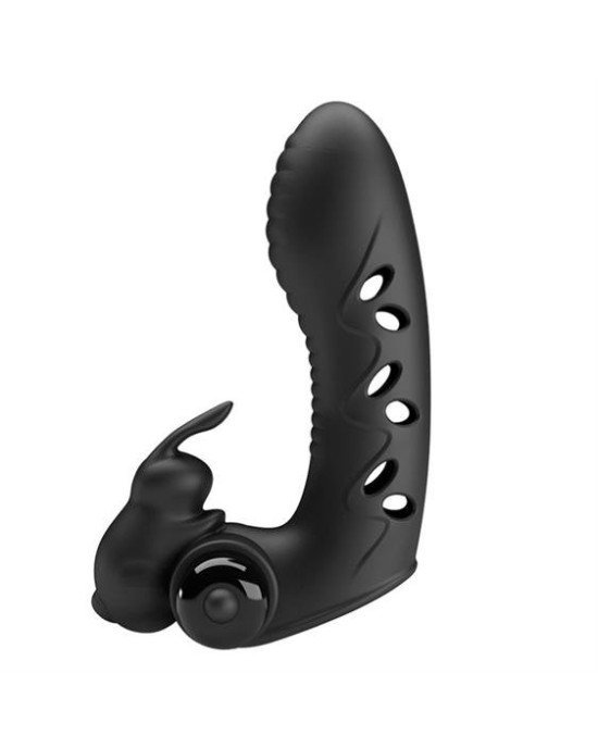 Насадка на палець - Pretty Love Vance Honey Finger Vibrator Black Насадка на палець - Pretty Love Vance Honey Finger Vibrator Black