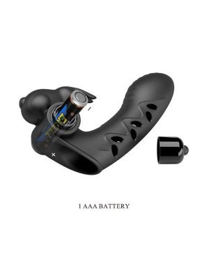 Насадка на палець - Pretty Love Vance Honey Finger Vibrator Black Насадка на палець - Pretty Love Vance Honey Finger Vibrator Black