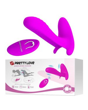 Вібратор - Pretty Love Remote Control Massager Purple