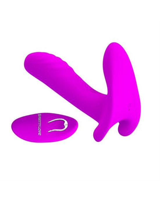 Вібратор - Pretty Love Remote Control Massager Purple