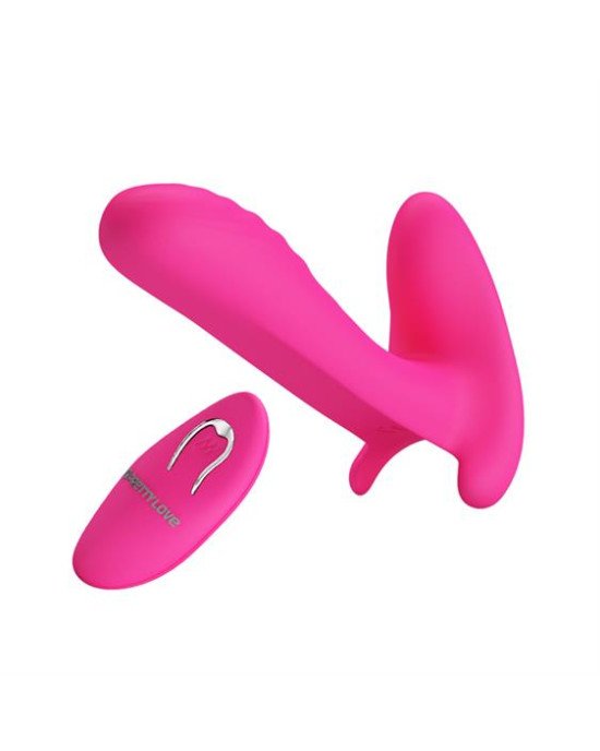 Вібратор - Pretty Love Remote Control Massager Pink Вібратор - Pretty Love Remote Control Massager Pink