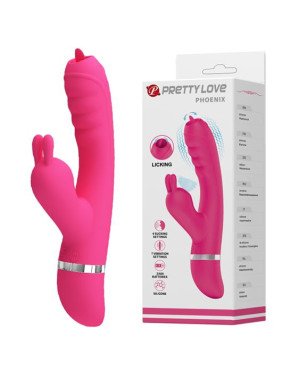Вібратор - Pretty Love Phoenix Vibrator Pink