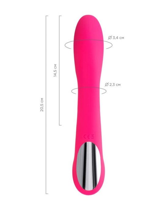 Вібратор - Unrealistic JOS Twig vibrator, 5 vibration modes, silicone, pink, 20.5 cm, O 3.4 cm Вібратор - Unrealistic JOS Twig vibrator, 5 vibration modes, silicone, pink, 20.5 cm, O 3.4 cm