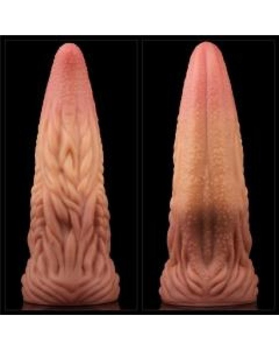 Фалоімітатор - Dual-Layered Silicone Tongue 10 Фалоімітатор - Dual-Layered Silicone Tongue 10