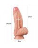 Фалоімітатор - Dual-Layered Silicone Cock 10 Фалоімітатор - Dual-Layered Silicone Cock 10