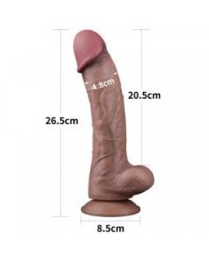 Фалоімітатор - Dual-Layered Silicone Cock 10.5 Фалоімітатор - Dual-Layered Silicone Cock 10.5