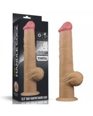 Фалоімітатор - Dual-Layered Handle Cock 12.5